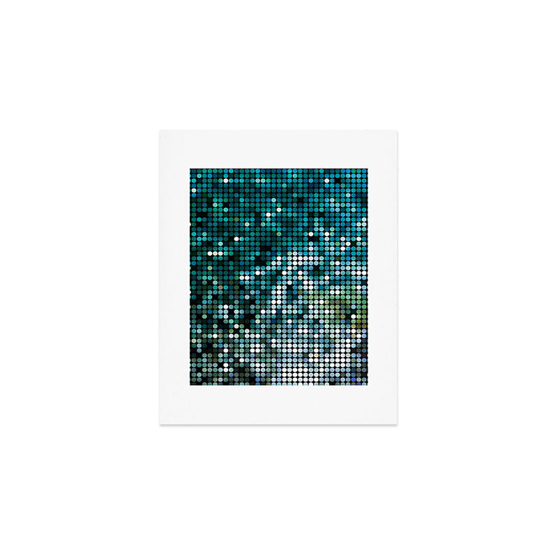 Mosaic ocean Art Print Gallery Image 1