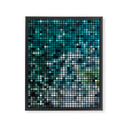 Mosaic ocean Framed Canvas Print Gallery Image 6