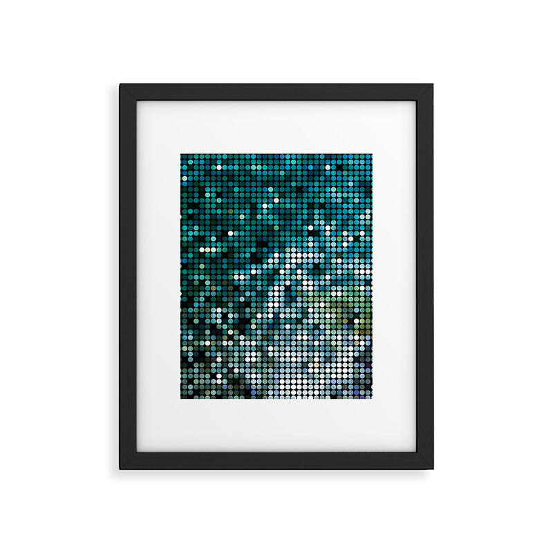 Mosaic ocean Framed Art Print Gallery Image 5