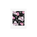 Night bloom - pink blush Art Print Gallery Image 1