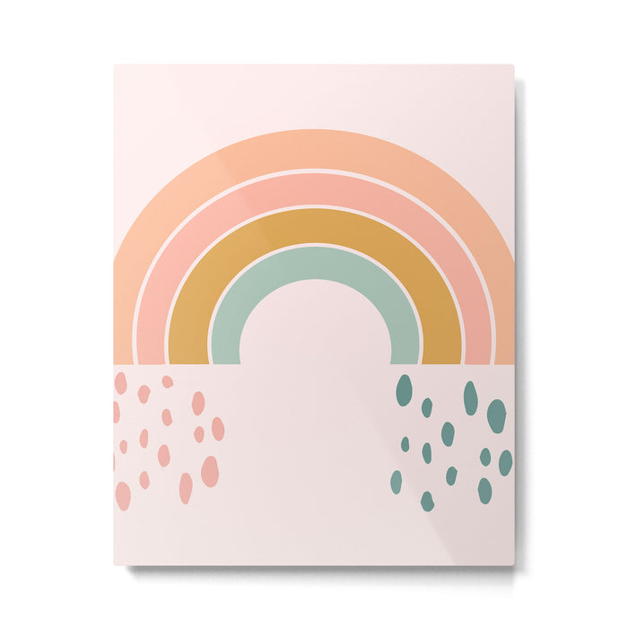 No Rain No Rainbow Metal Print Gallery Image 1