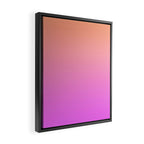 Ombre Sunset Framed Canvas Print Gallery Image 2