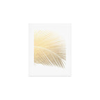 Palm leaf - gold Art Print Gallery Image 1