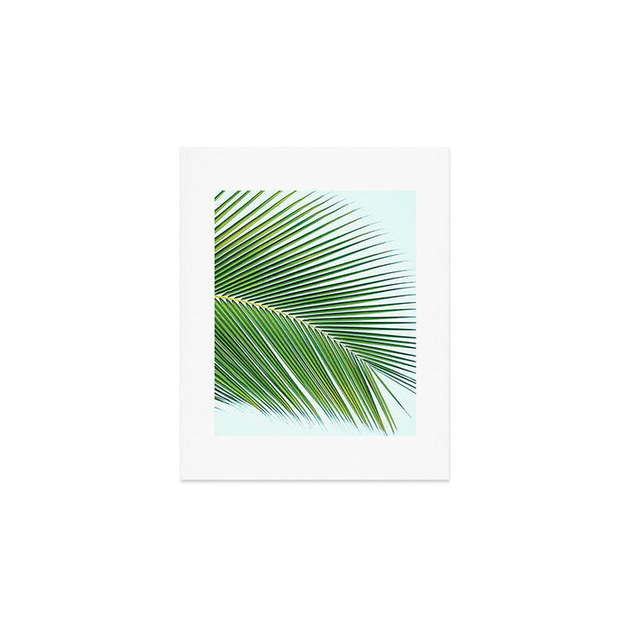 Palm leaf - greenery Art Print Gallery Image 1