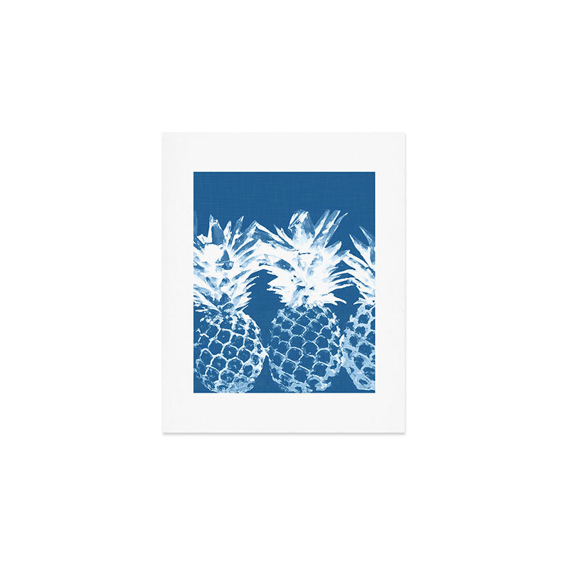 Pineapple blues Art Print Gallery Image 1