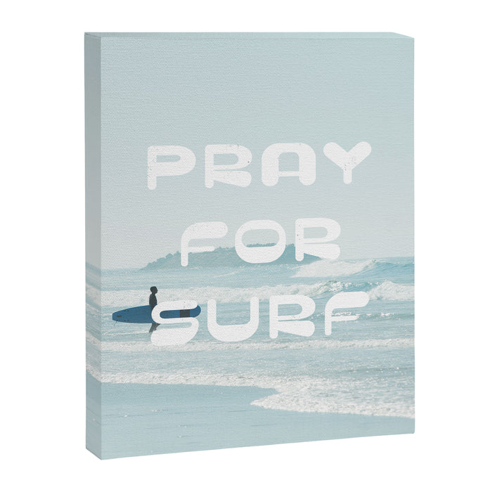Pray For Surf Canvas Print Gallery Image 1