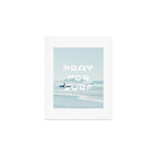 Pray For Surf Art Print Gallery Image 1
