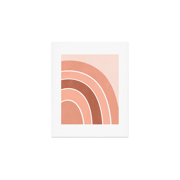 Rainbow arc - neutrals Art Print Gallery Image 1