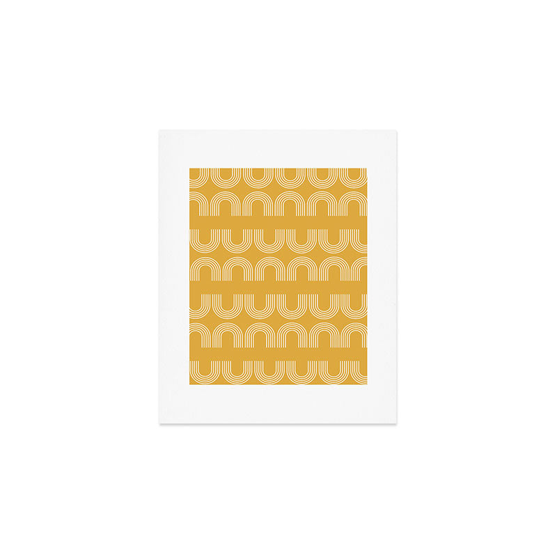 Rainbow balance - yellow Art Print Gallery Image 1
