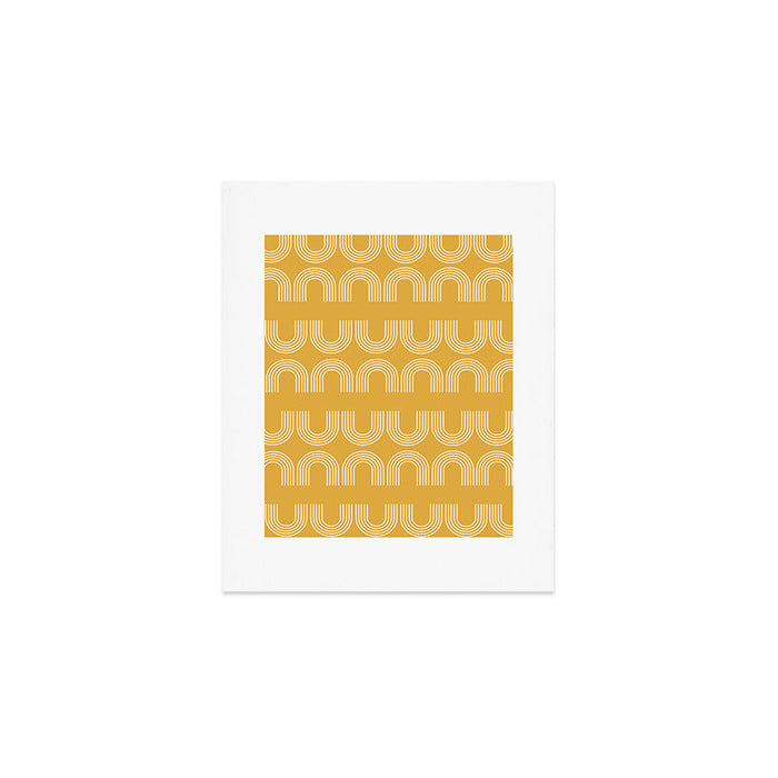 Rainbow balance - yellow Art Print Gallery Image 1