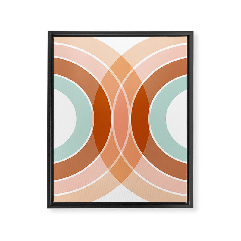 Rainbow reflection Framed Canvas Print Gallery Image 8