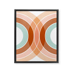 Rainbow reflection Framed Canvas Print Gallery Image 8