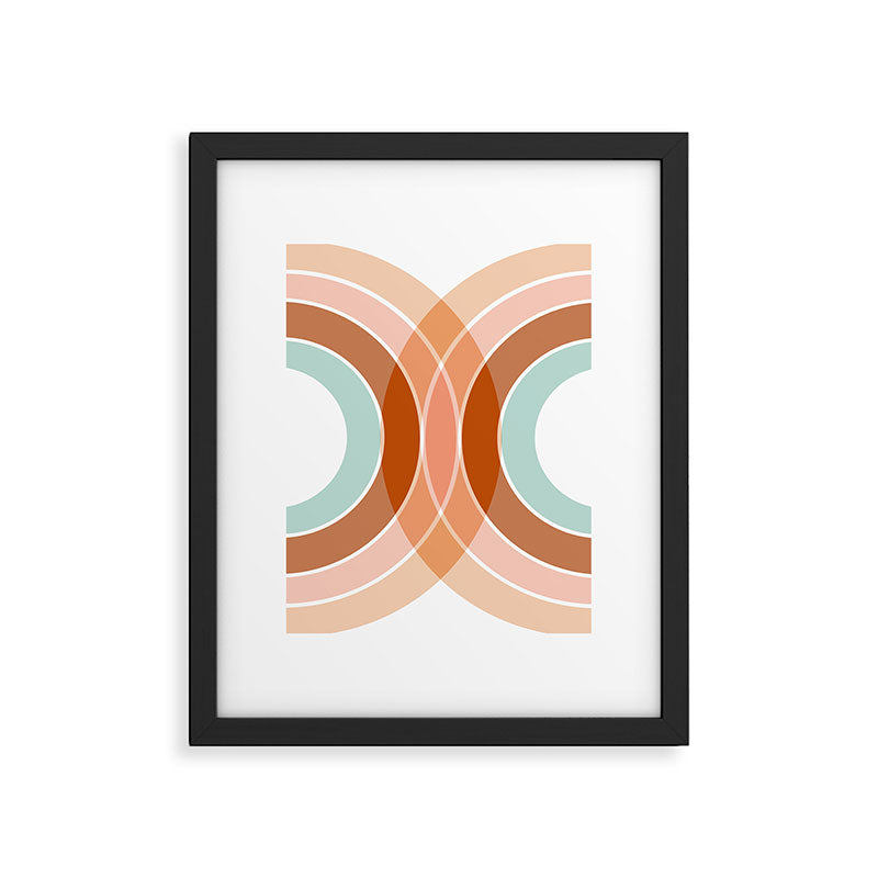Rainbow reflection Framed Art Print Gallery Image 6