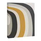 Rainbow rings - neutrals Canvas Print Gallery Image 6