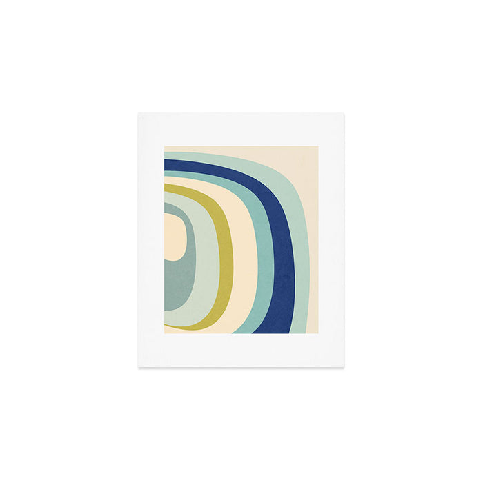 Rainbow rings - oceanic Art Print Gallery Image 1