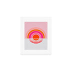 Rainbow sunset Art Print Gallery Image 1