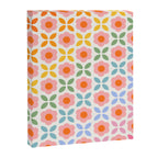 Retro Flower Pattern - rainbow Canvas Print Gallery Image 6