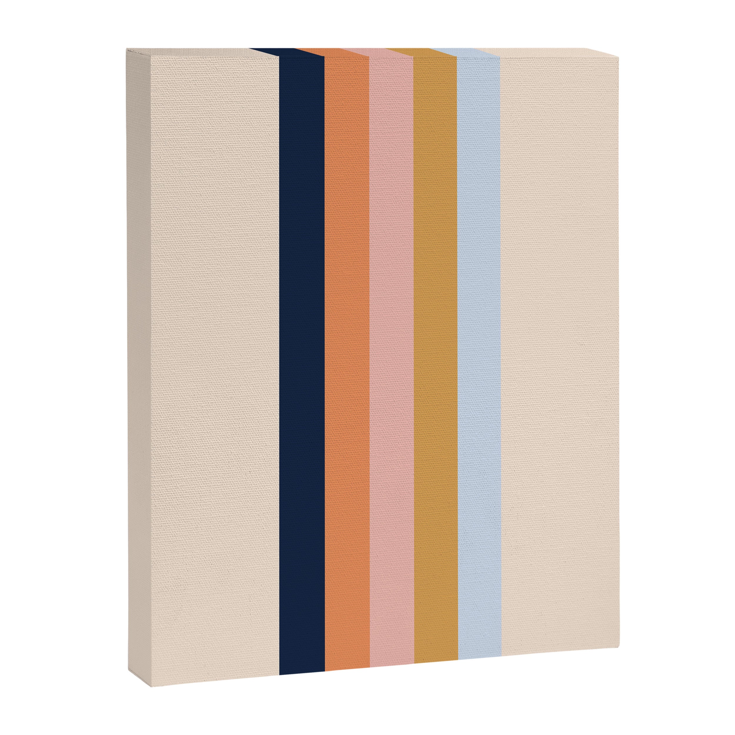 Retro stripes #2 Canvas Print Gallery Image 6