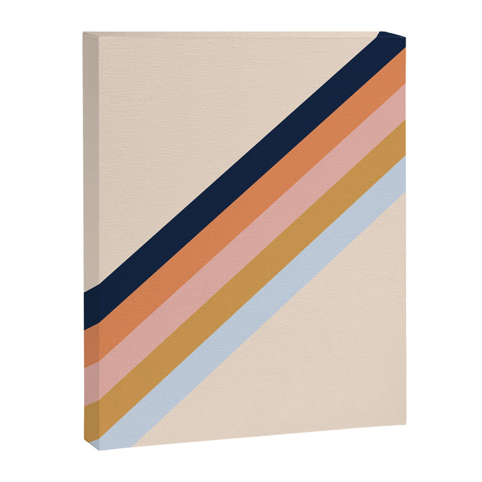 Retro stripes Canvas Print Gallery Image 1