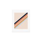 Retro stripes Art Print Gallery Image 1