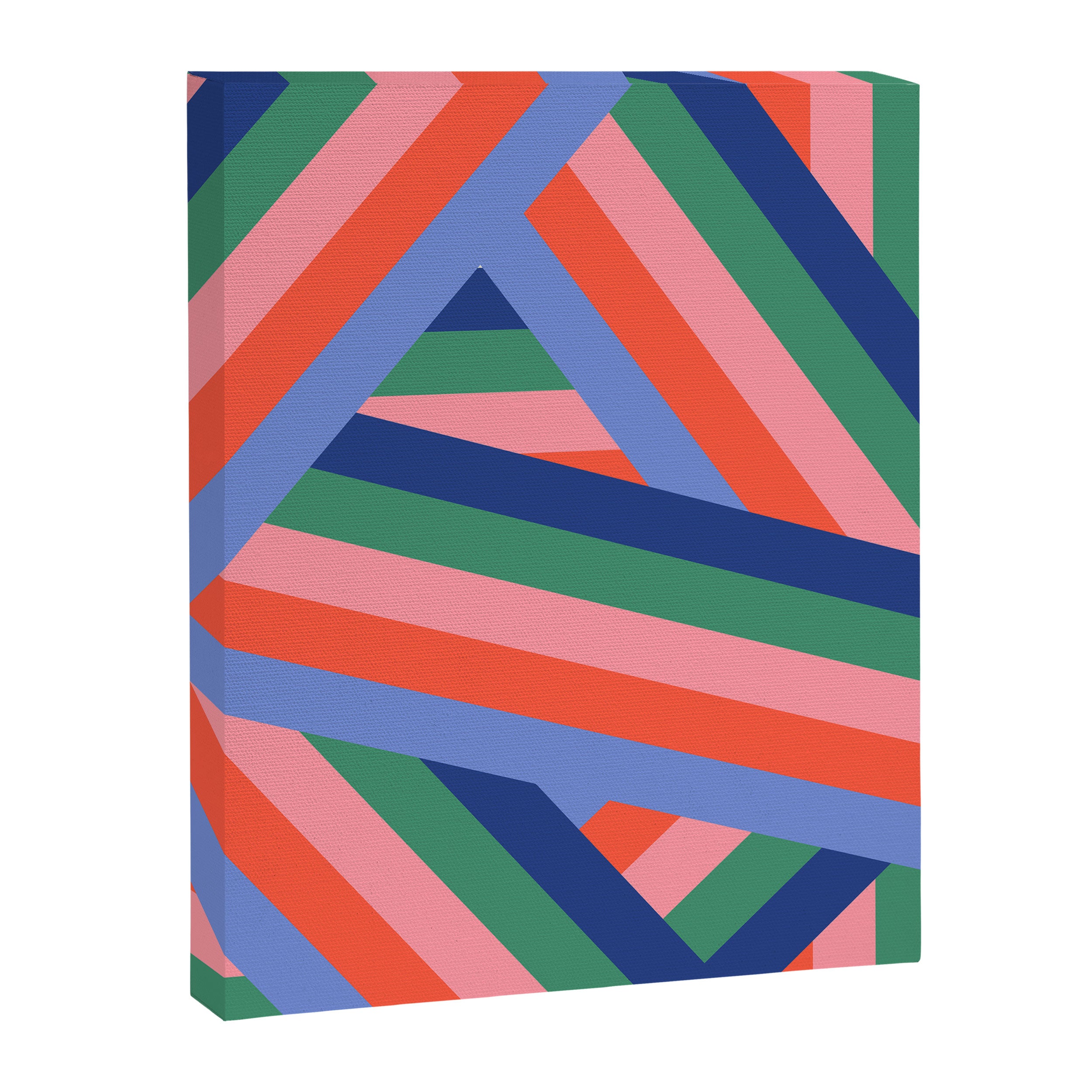 Ribbon Stripes - bold Canvas Print Gallery Image 6