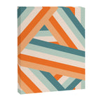 Ribbon Stripes - retro Canvas Print Gallery Image 6