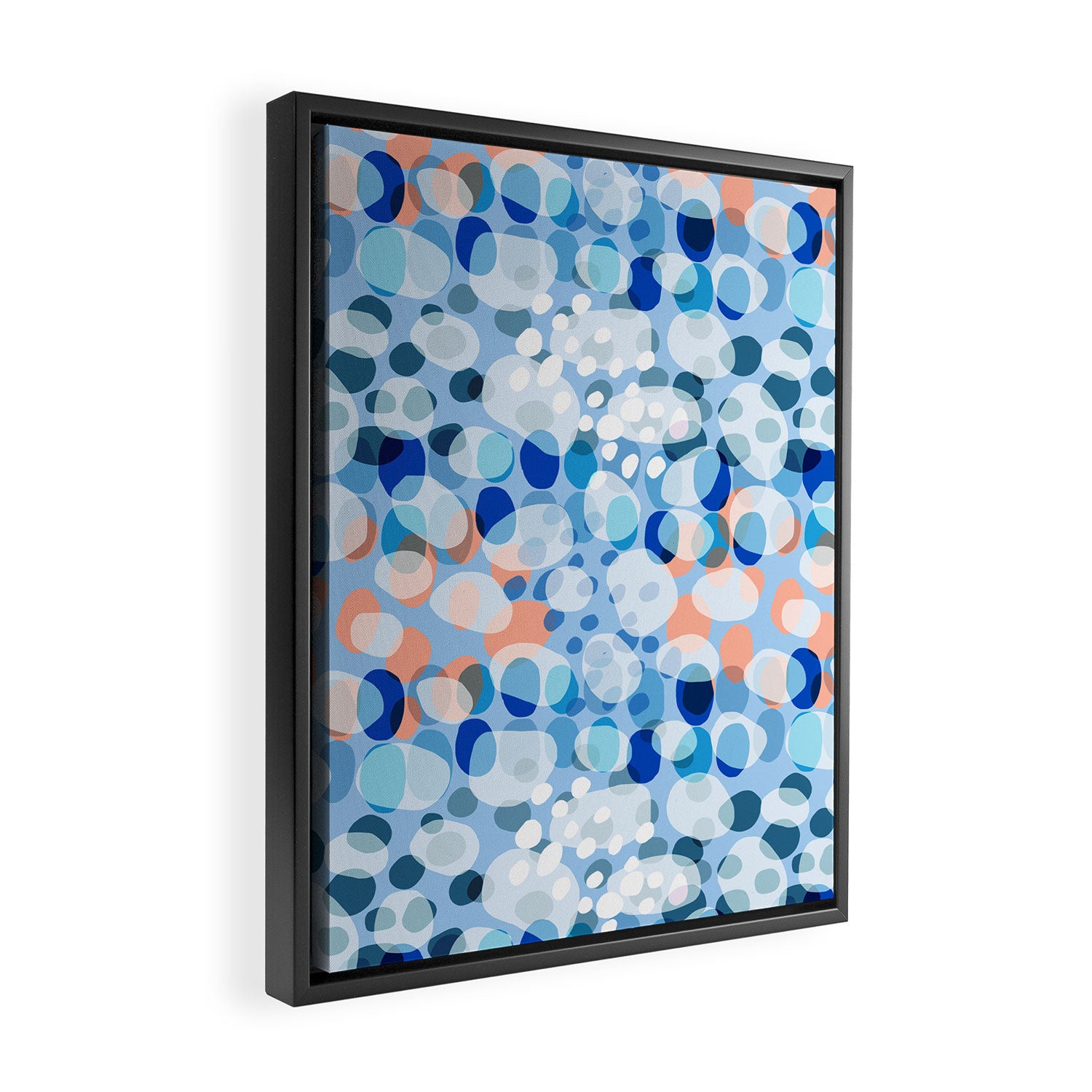Rock Pool reflection Framed Canvas Print Gallery Image 2