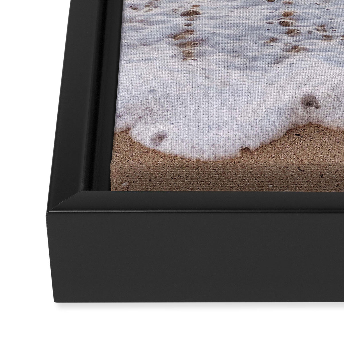 Rushing in Framed Canvas Print Gallery Image 3