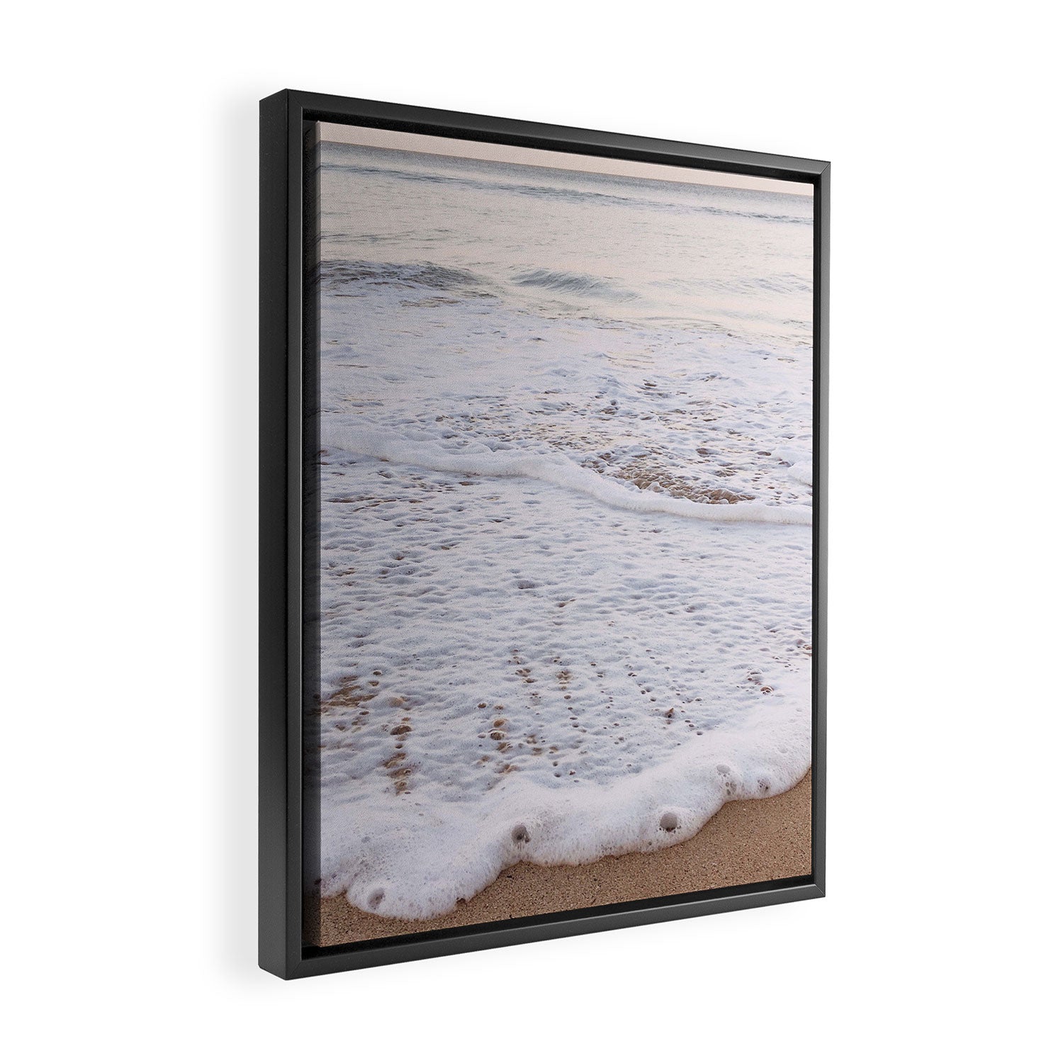 Rushing in Framed Canvas Print Gallery Image 2