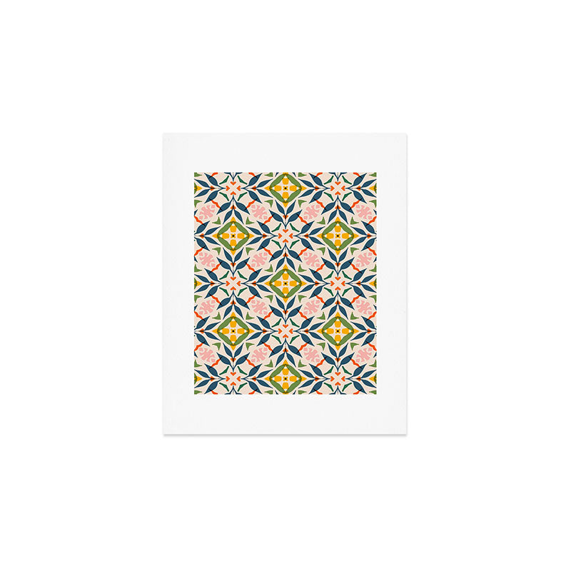 Scandi garden Art Print Gallery Image 1