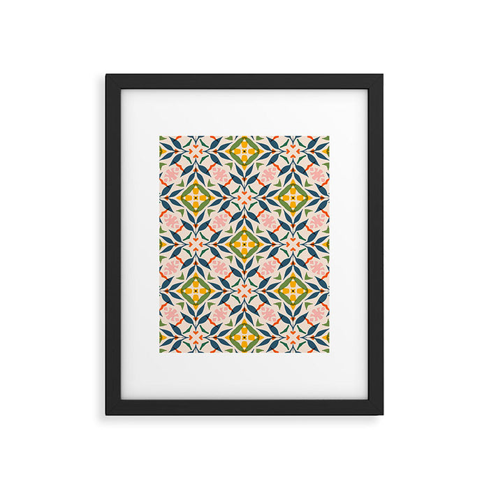 Scandi garden Framed Art Print Gallery Image 1