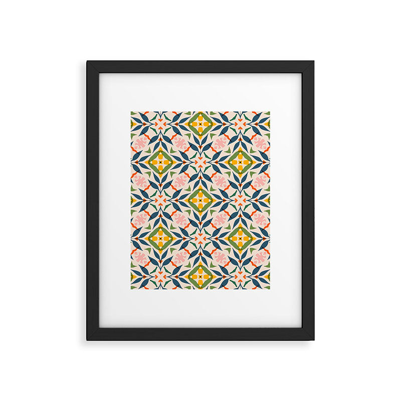 Scandi garden Framed Art Print Gallery Image 6