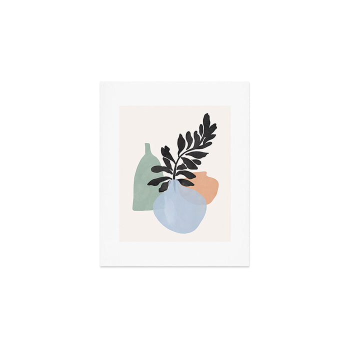 Sea glass vases Art Print Gallery Image 1