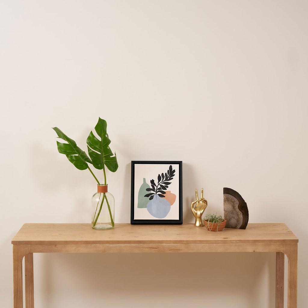Sea glass vases Framed Canvas Print Gallery Image 4