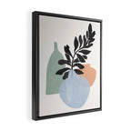 Sea glass vases Framed Canvas Print Gallery Image 2