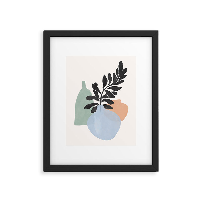 Sea glass vases Framed Art Print Gallery Image 5