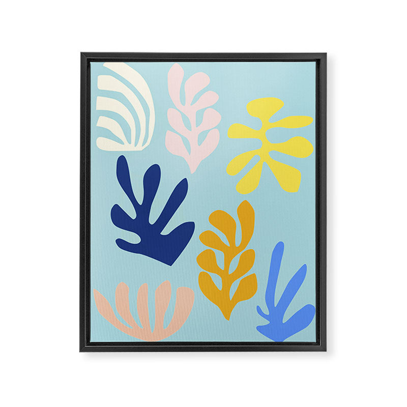 Seagrass 2 - marine Framed Canvas Print Gallery Image 6
