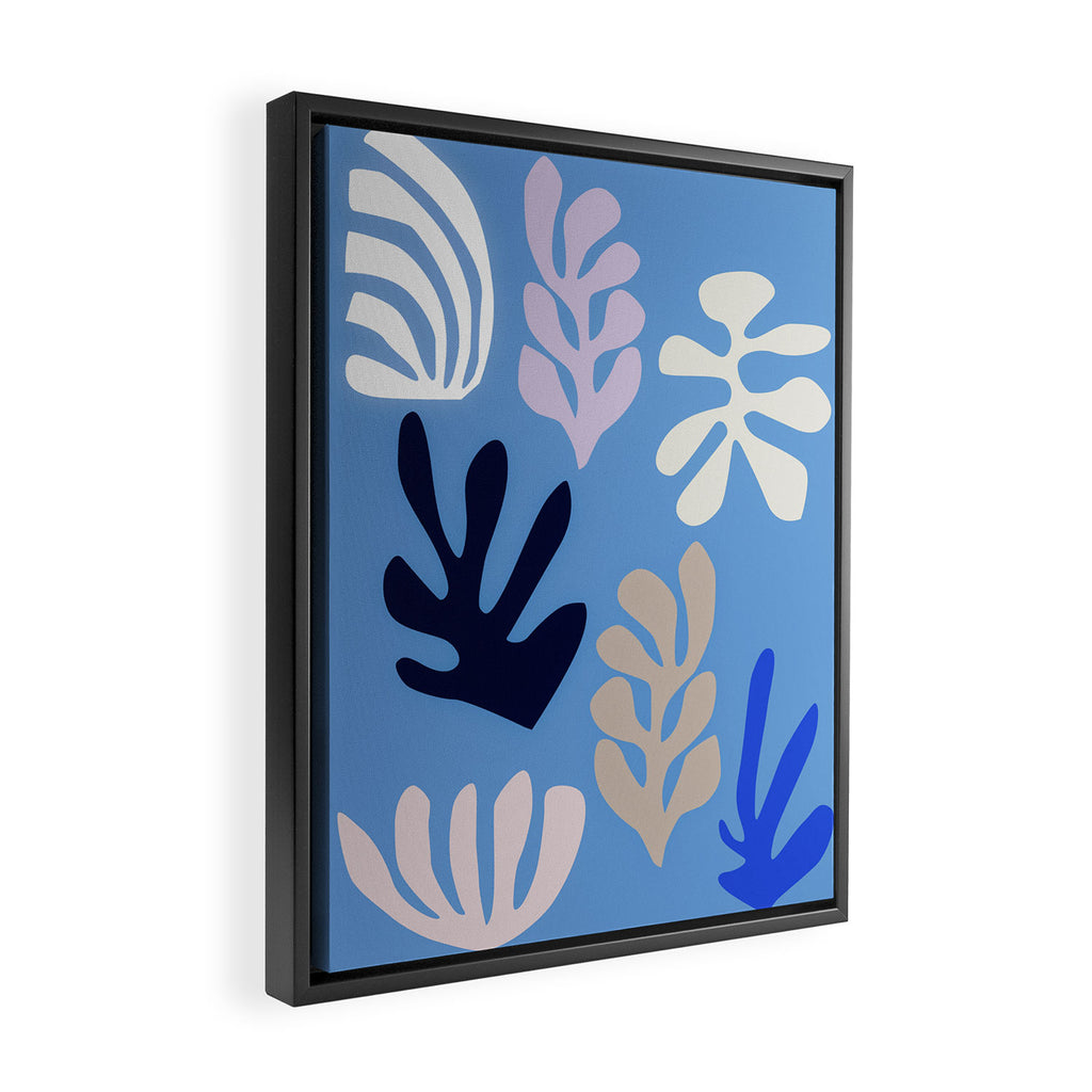 Seagrass 2 - oceanic Framed Canvas Print Gallery Image 2