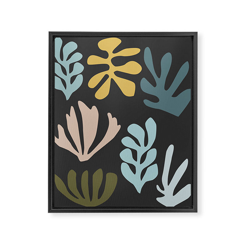 Seagrass - dusk Framed Canvas Print Gallery Image 6