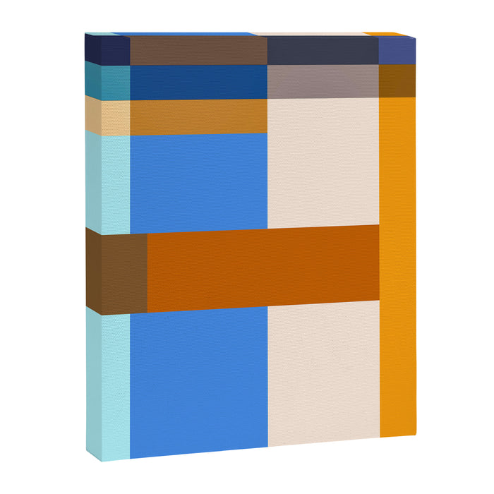 Seasonal Color Block Canvas Print Gallery Image 1