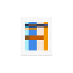 Seasonal Color Block Art Print Gallery Image 1