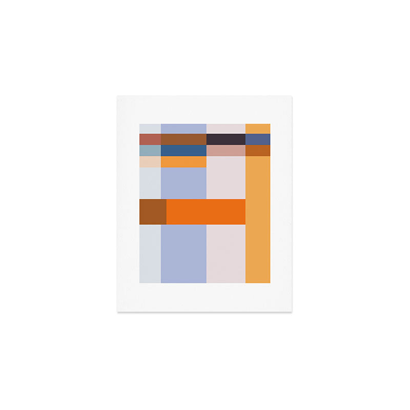 Seasonal Colour Block 2 Art Print Gallery Image 1