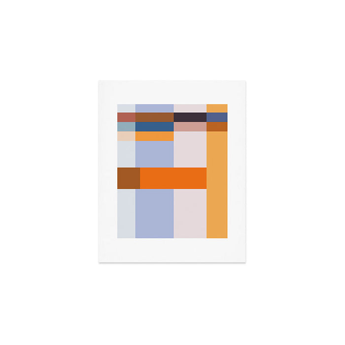 Seasonal Colour Block 2 Art Print Gallery Image 1