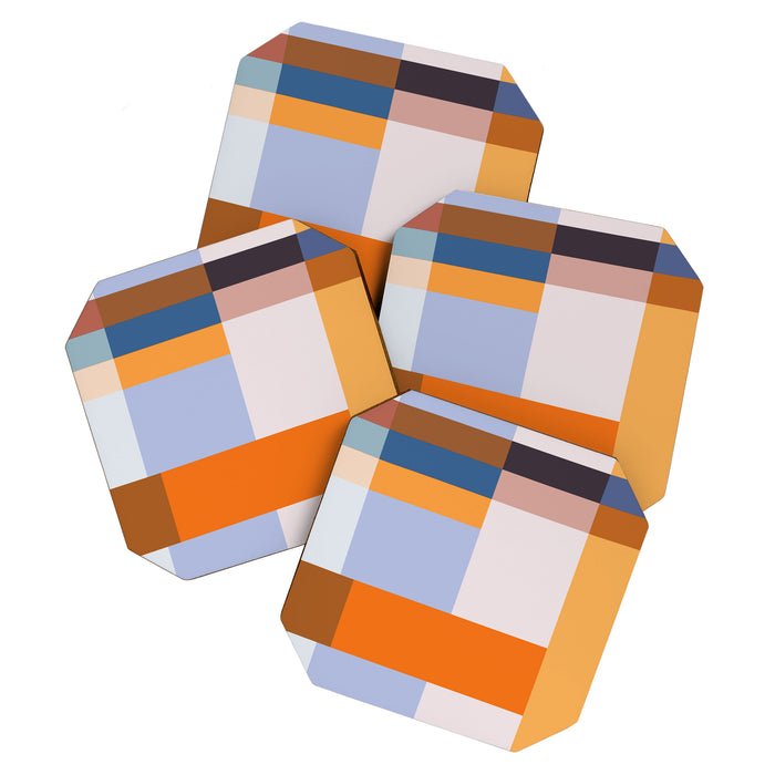 Seasonal Colour Block 2 Coaster Gallery Image 1