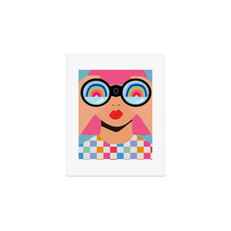 Seeking Rainbows - pride Art Print Gallery Image 1