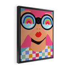 Seeking Rainbows - pride Framed Canvas Print Gallery Image 2