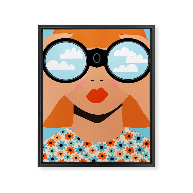 Seeking Sunshine Framed Canvas Print Gallery Image 6