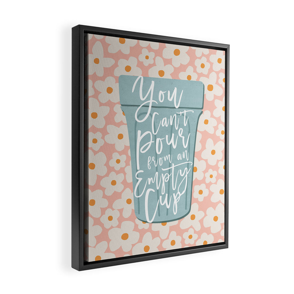 Self Care  Framed Canvas Print Gallery Image 2