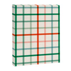 Simple Check - festive Canvas Print Gallery Image 8