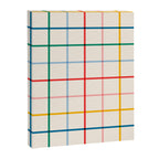 Simple Check - primary Canvas Print Gallery Image 8